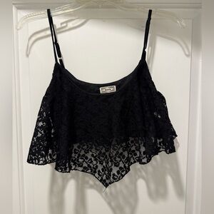 Lace crop top